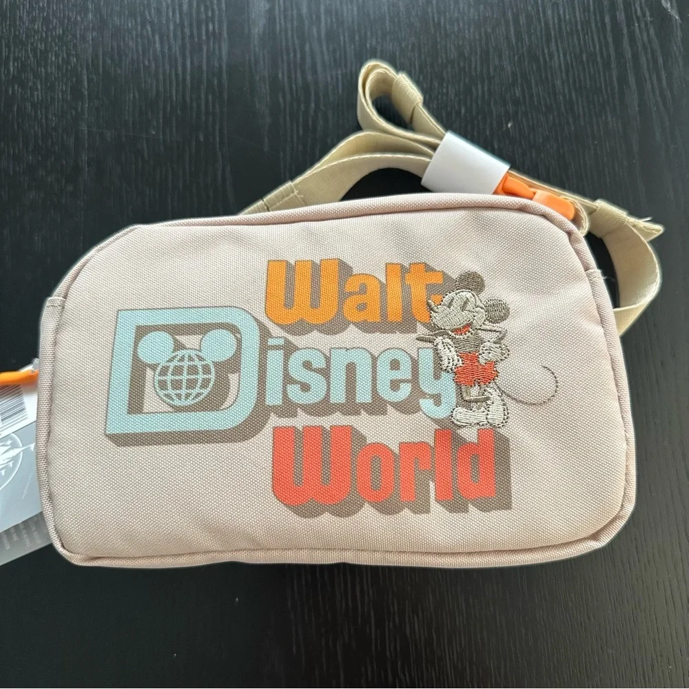 Disney Parks 2025 Walt Disney World Fanny Pack Belt Croddbody Bag NWT - Picture 3 of 5